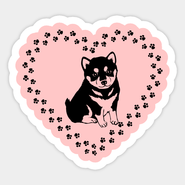 Cute Shiba Inu Sticker by LunaMay
